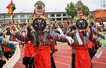 16th Qomolangma Culture and Tourism Festival held in SW China's Tibet